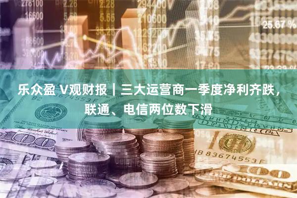 乐众盈 V观财报｜三大运营商一季度净利齐跌，联通、电信两位数下滑